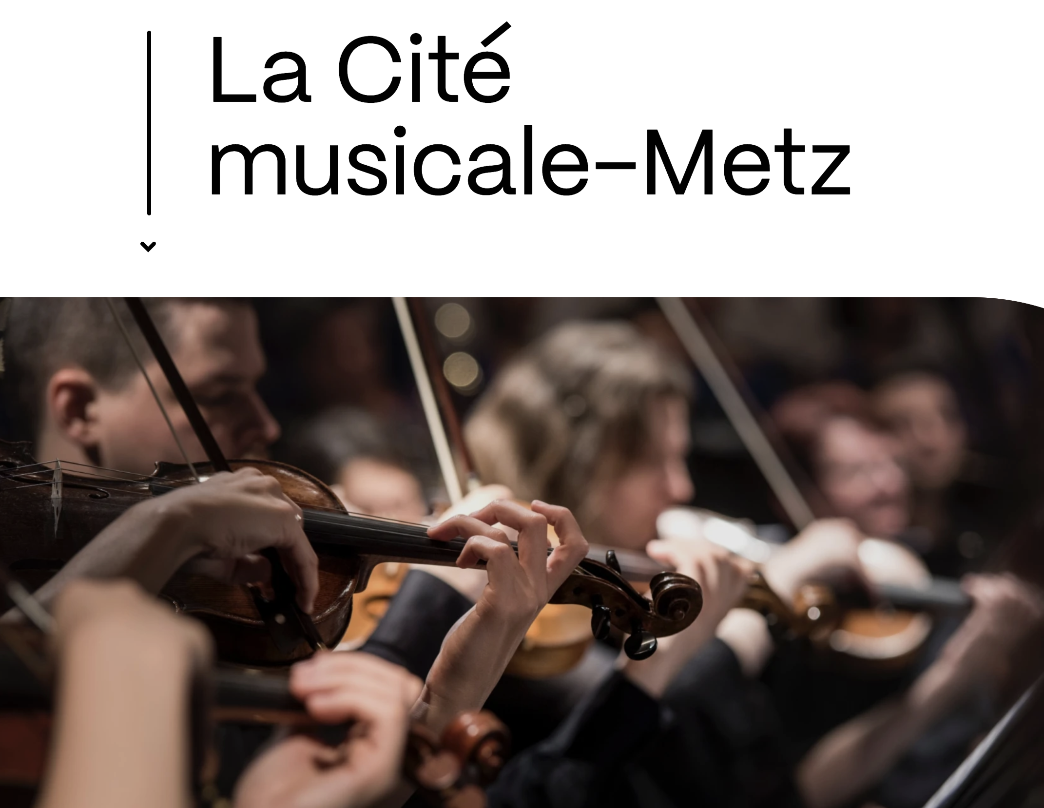Présentation de La Cité musicale-Metz Présentation de La Cité musicale-Metz